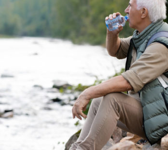 Man Drinking